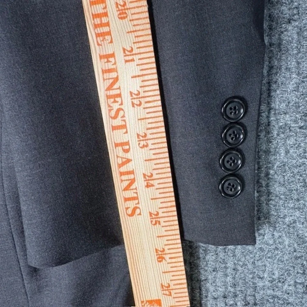 JOS A‎ BANK Men's 41 L Charcoal Wool Suit Jacket Blazer Professional Business